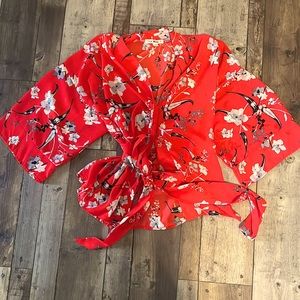 Floral women’s blouse